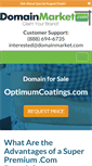 Mobile Screenshot of optimumcoatings.com